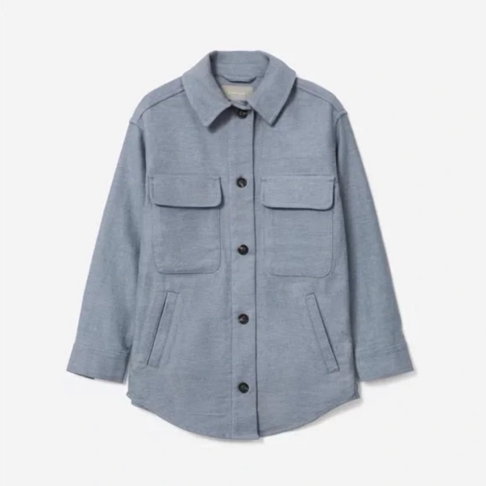 Everlane The Italian ReWool® Oversized Shirt Jacket